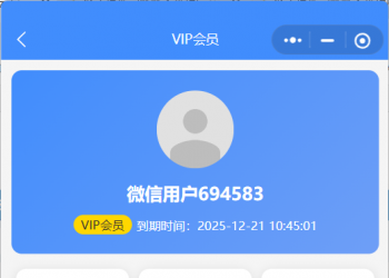 VIP周月年会员多人协作记账账本小程序开源用户手册