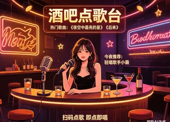 酒吧点歌系统完整源码 - 企业级H5点歌平台 + PC管理后台 | ...