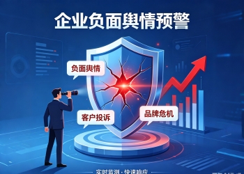 企业负面舆情预警H5系统 - 全网舆情自动采集AI智能分析定...