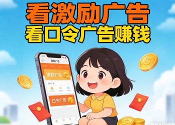 看激励广告看口令广告赚钱VIP会员抖音快手微信小程序看...