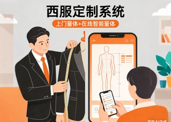 西服定制系统 | 上门量体+在线智能量体H5源码