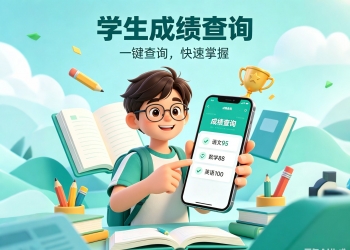 开源学生成绩查询管理系统 - 通用成绩管理后台与学生自...