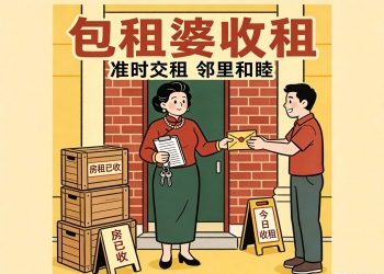 公寓房东包租婆收租管理系统：房东一站式在线签约与缴...