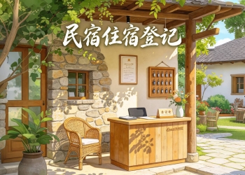 民宿住宿登记系统源码，客人扫码自助登记，房东后台确...
