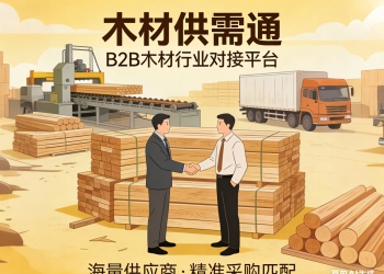 B2B 木材行业供需对接平台微信小程序开源