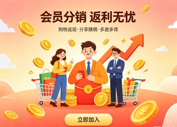 会员分销返利商城系统源码 排队返现代理制度团队分红完...