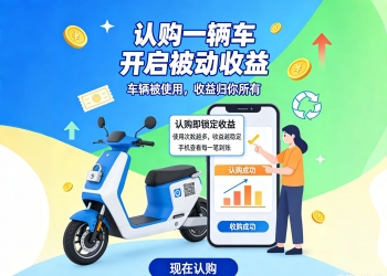 好享租电车租赁认购H5源码 电动车投资认购平台完整版