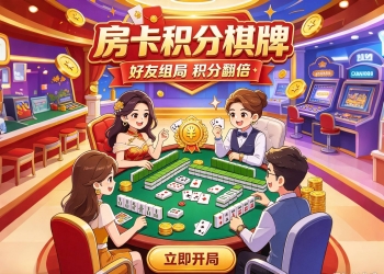 房卡积分棋牌游戏源码 牛牛三公麻将德州四玩法加运营后台
