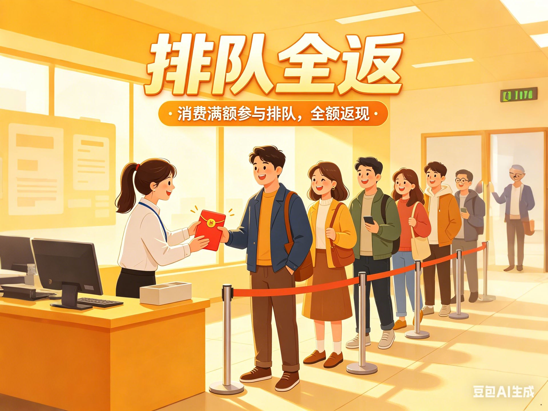 排队全返平面插画广告 (1).jpg